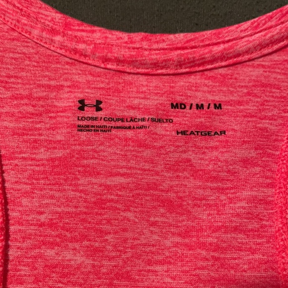 Under Armour singlet. Loose fit, heat gear. Size: M. - Picture 3 of 3